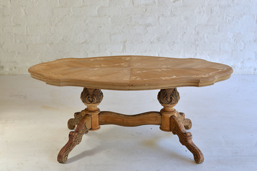 038 D Wooden table